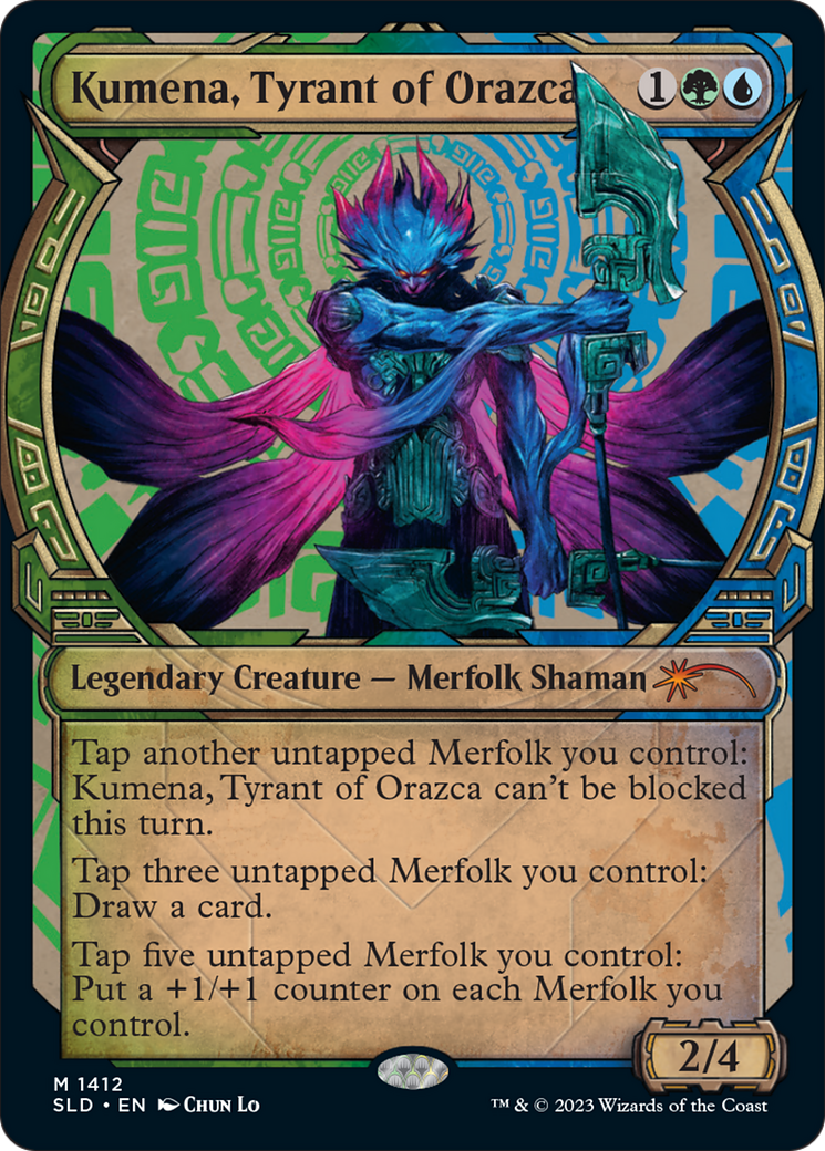 Kumena, Tyrant of Orazca [Secret Lair Drop Series] | Galaxy Games LLC