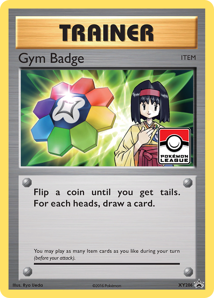 Gym Badge (XY206) (Erika) [XY: Black Star Promos] | Galaxy Games LLC