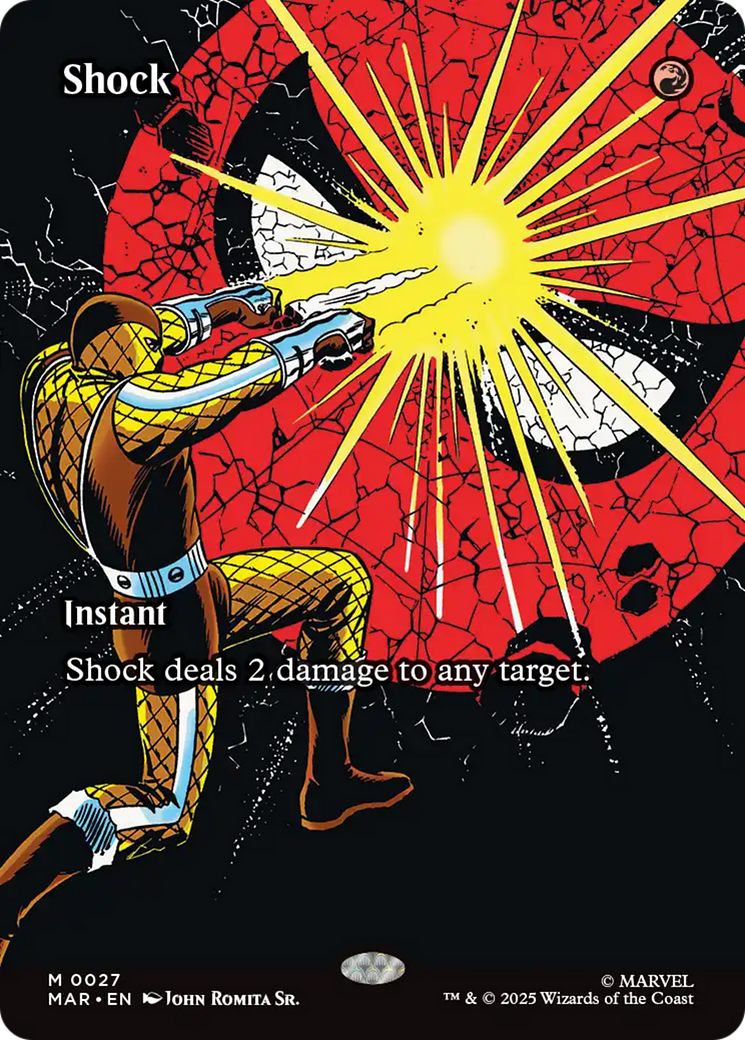 Shock (Borderless) [Marvel's Spider-Man: Eternal-Legal] | Galaxy Games LLC