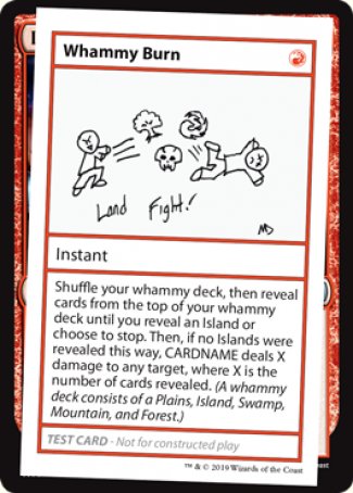 Whammy Burn (2021 Edition) [Mystery Booster Playtest Cards] | Galaxy Games LLC