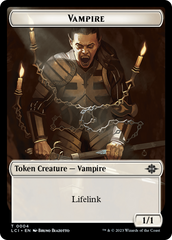 Vampire // Spirit Double-Sided Token [The Lost Caverns of Ixalan Tokens] | Galaxy Games LLC