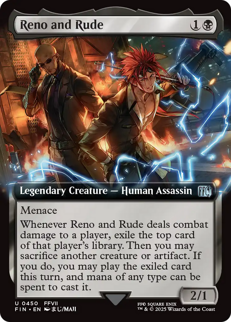 Reno and Rude (Extended Art) [FINAL FANTASY] | Galaxy Games LLC