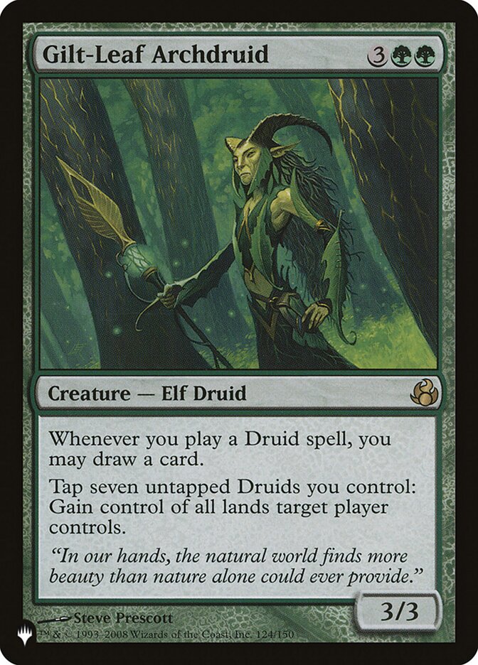 Gilt-Leaf Archdruid [The List] | Galaxy Games LLC