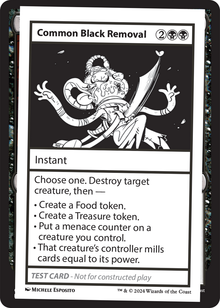 Common Black Removal [Mystery Booster 2 Playtest Cards] | Galaxy Games LLC