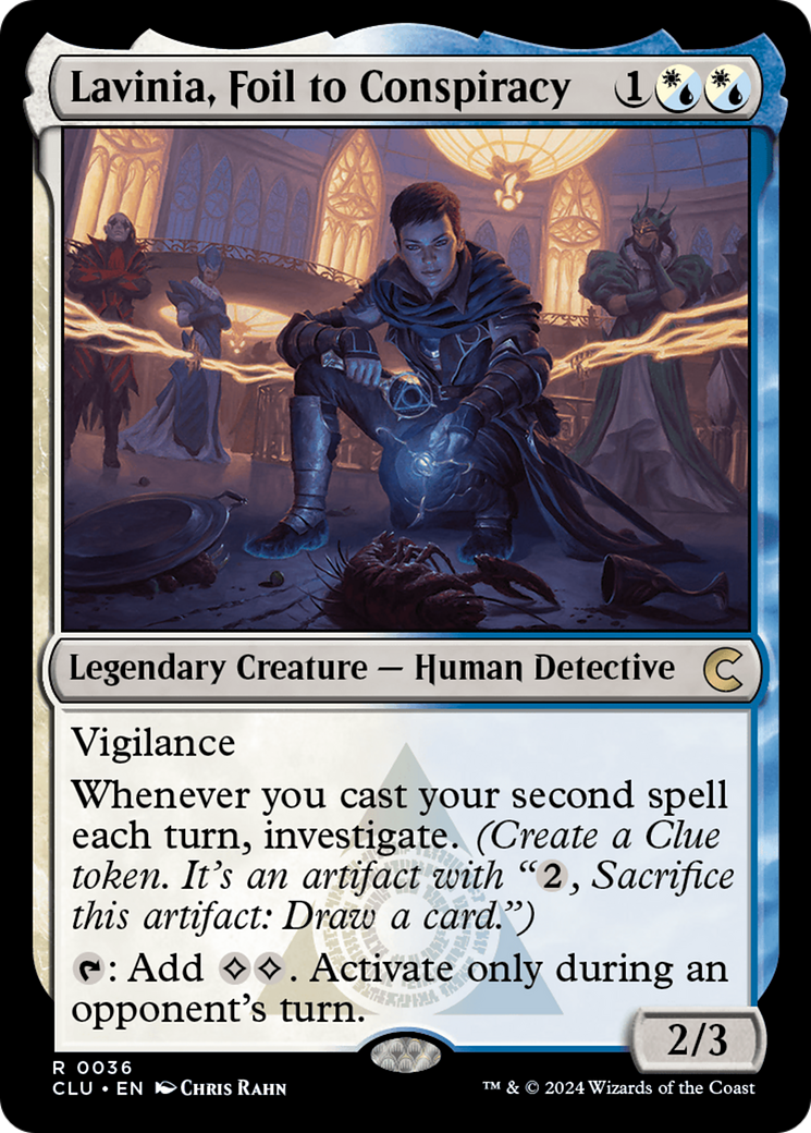 Lavinia, Foil to Conspiracy [Ravnica: Clue Edition] | Galaxy Games LLC