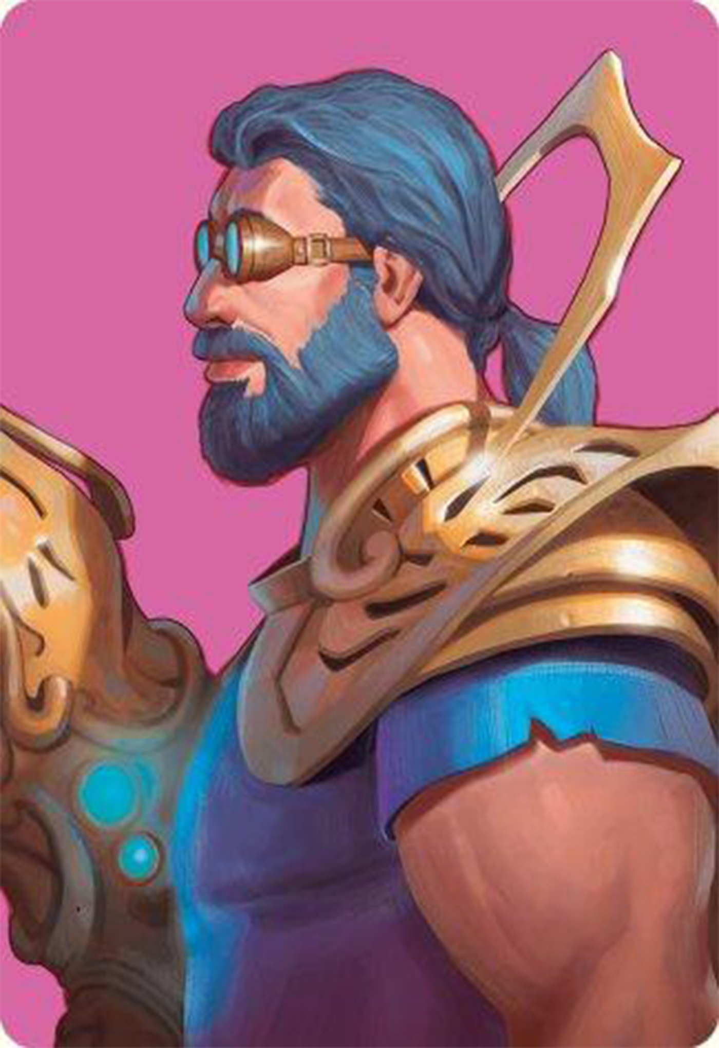 Satya, Aetherflux Genius Art Card [Modern Horizons 3 Art Series] | Galaxy Games LLC