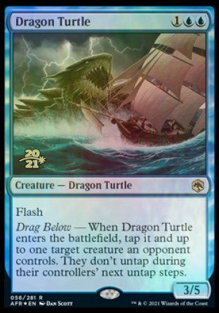 Dragon Turtle [Dungeons & Dragons: Adventures in the Forgotten Realms Prerelease Promos] | Galaxy Games LLC