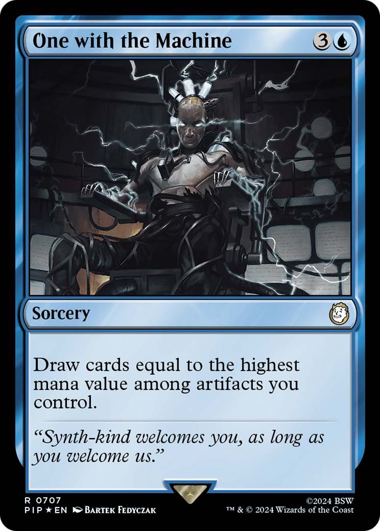 One with the Machine (Surge Foil) [Fallout] | Galaxy Games LLC