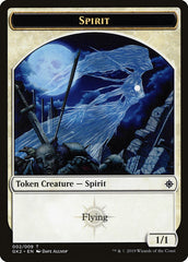 Spirit (002) // Spirit (010) Double-Sided Token [Ravnica Allegiance Guild Kit Tokens] | Galaxy Games LLC