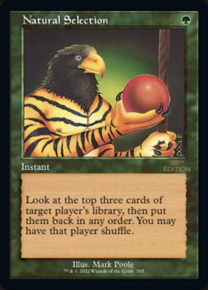 Natural Selection (Retro) [30th Anniversary Edition] | Galaxy Games LLC