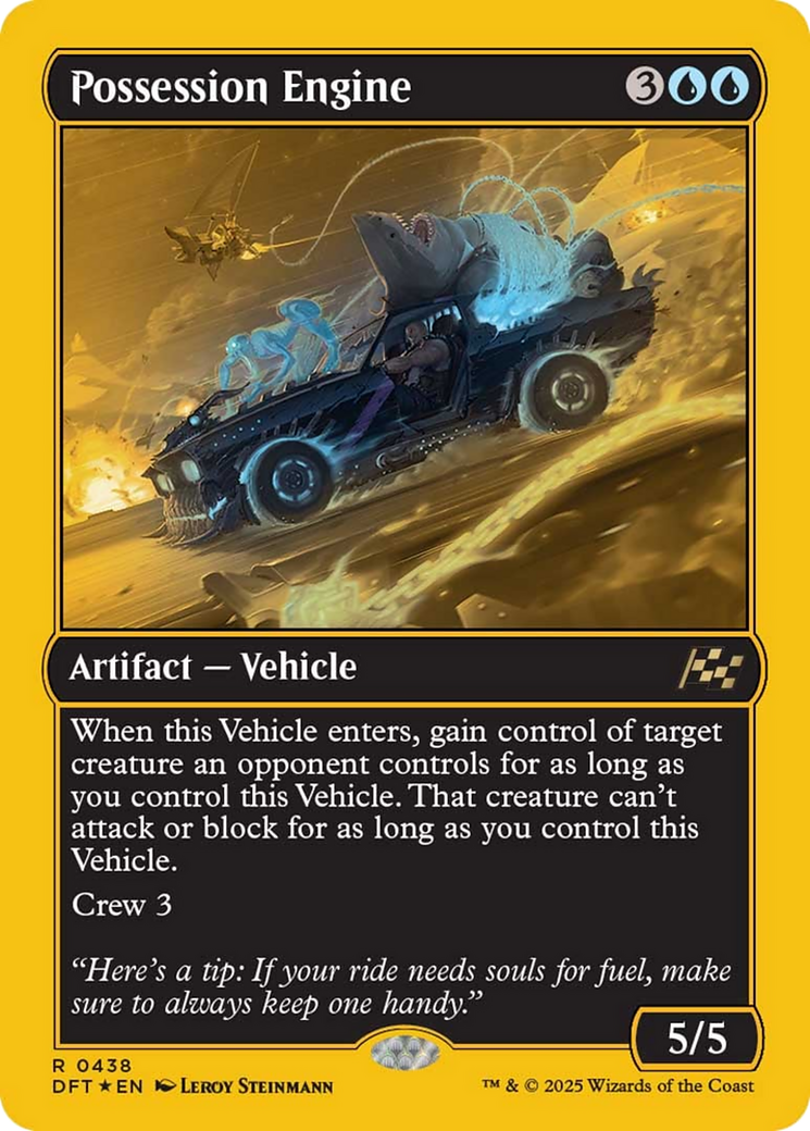 Possession Engine (First-Place Foil) [Aetherdrift] | Galaxy Games LLC