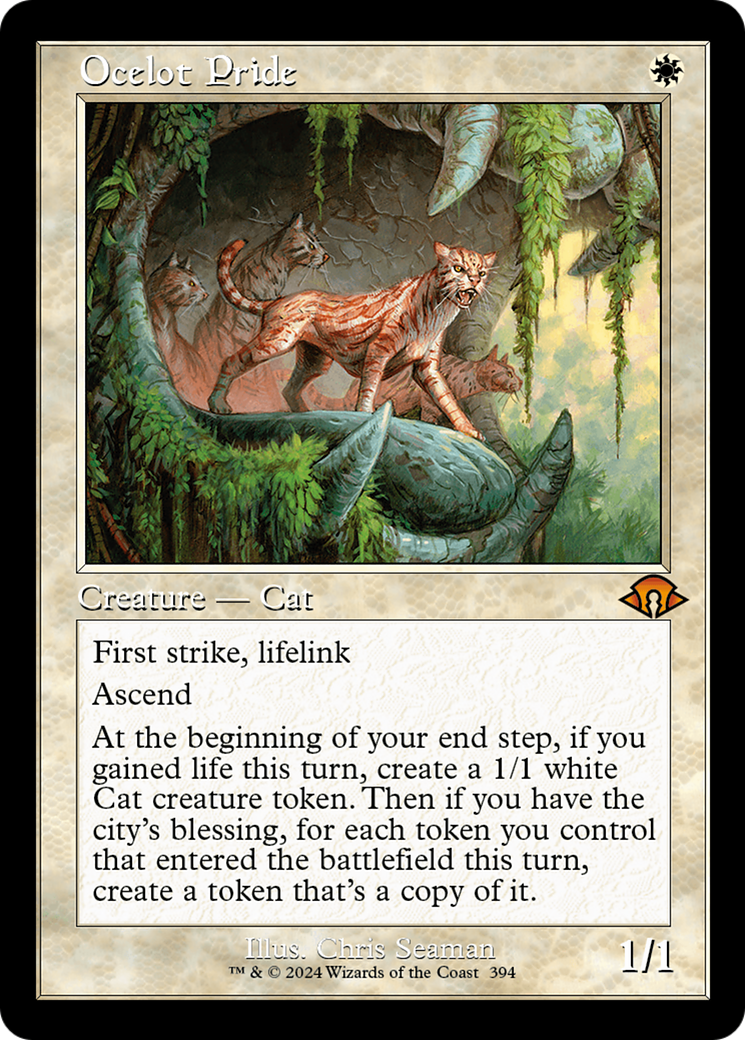 Ocelot Pride (Retro) [Modern Horizons 3] | Galaxy Games LLC