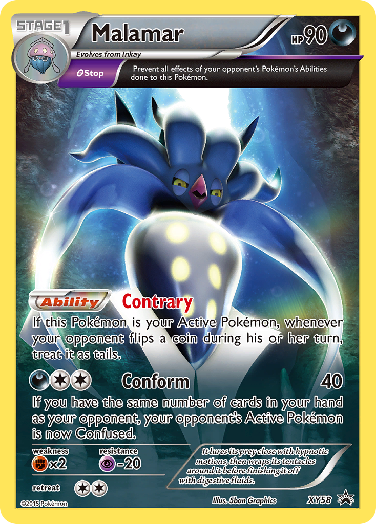 Malamar (XY58) [XY: Black Star Promos] | Galaxy Games LLC