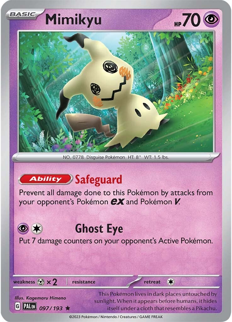 Mimikyu (097/193) [Scarlet & Violet: Paldea Evolved] | Galaxy Games LLC