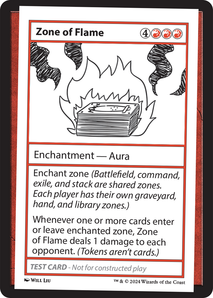 Zone of Flame [Mystery Booster 2 Playtest Cards] | Galaxy Games LLC