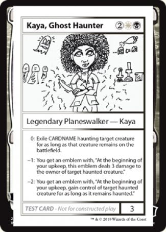 Kaya, Ghost Haunter (2021 Edition) [Mystery Booster Playtest Cards] | Galaxy Games LLC