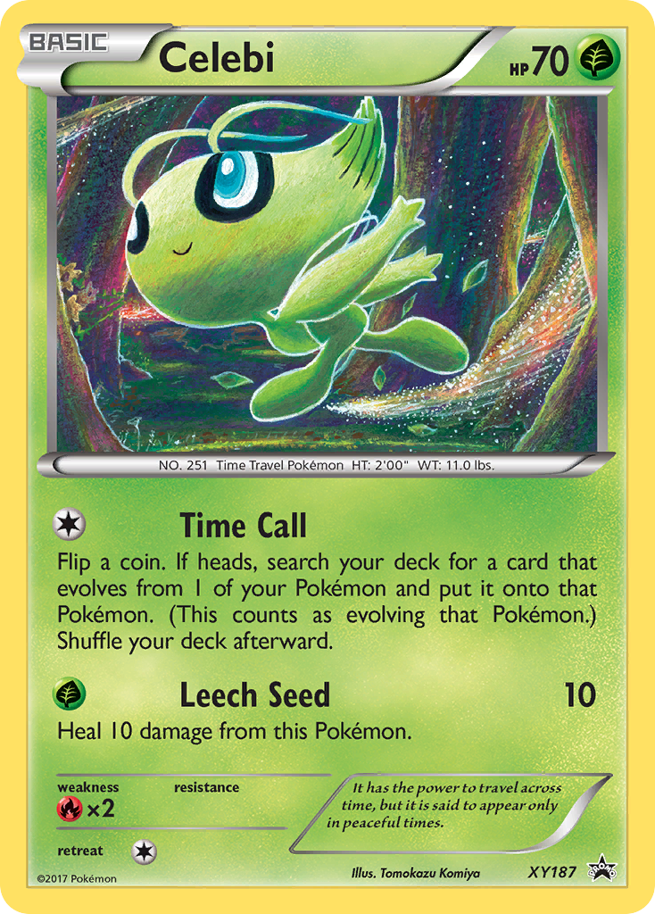 Celebi (XY187) [XY: Black Star Promos] | Galaxy Games LLC