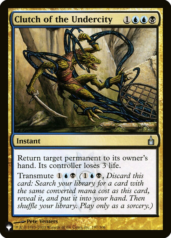 Clutch of the Undercity [The List] | Galaxy Games LLC