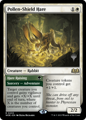 Pollen-Shield Hare // Hare Raising (Promo Pack) [Wilds of Eldraine Promos] | Galaxy Games LLC
