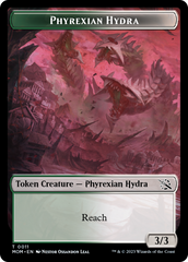 Elemental (2) // Phyrexian Hydra (11) Double-Sided Token [March of the Machine Tokens] | Galaxy Games LLC