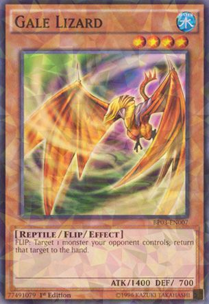 Gale Lizard [BP03-EN007] Shatterfoil Rare | Galaxy Games LLC