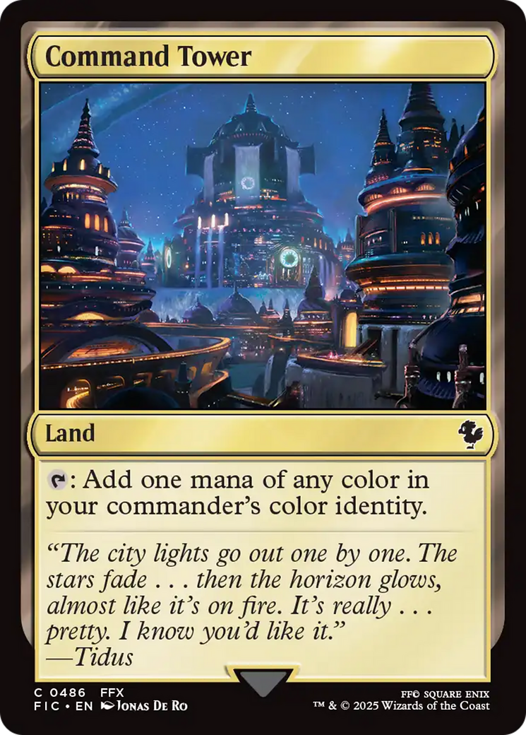 Command Tower (0486) [FINAL FANTASY Commander] | Galaxy Games LLC