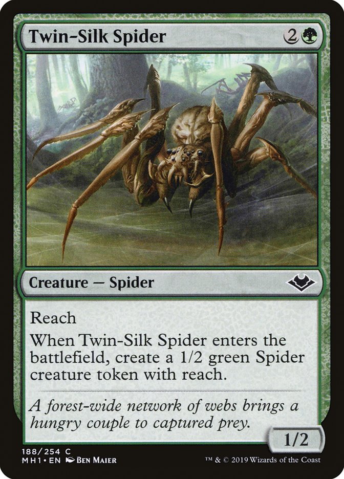 Twin-Silk Spider [Modern Horizons] | Galaxy Games LLC