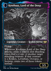 Runo Stromkirk // Krothuss, Lord of the Deep (Showcase Eternal Night) [Innistrad: Crimson Vow] | Galaxy Games LLC