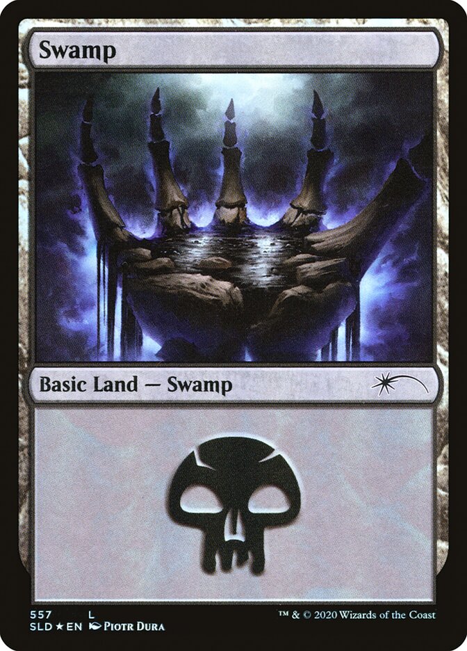 Swamp (Discarding) (557) [Secret Lair Drop Promos] | Galaxy Games LLC