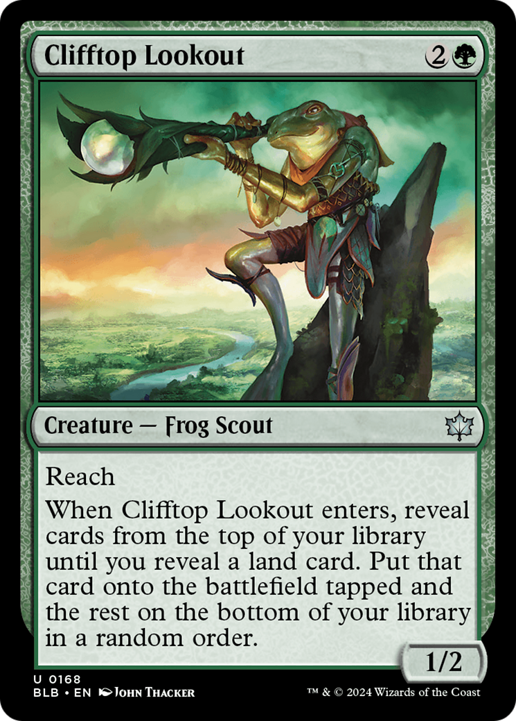 Clifftop Lookout [Bloomburrow] | Galaxy Games LLC