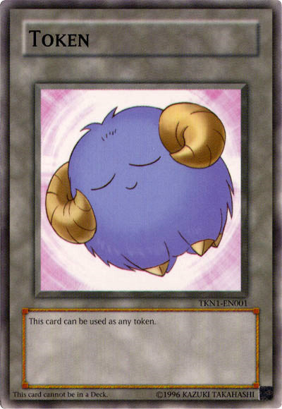 Scapegoat Token (Blue) [TKN1-EN001] Common | Galaxy Games LLC