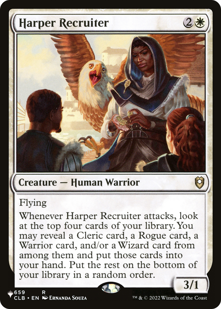 Harper Recruiter (CLB) [The List] | Galaxy Games LLC