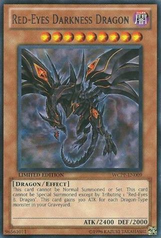 Red-Eyes Darkness Dragon [WCPP-EN009] Rare | Galaxy Games LLC