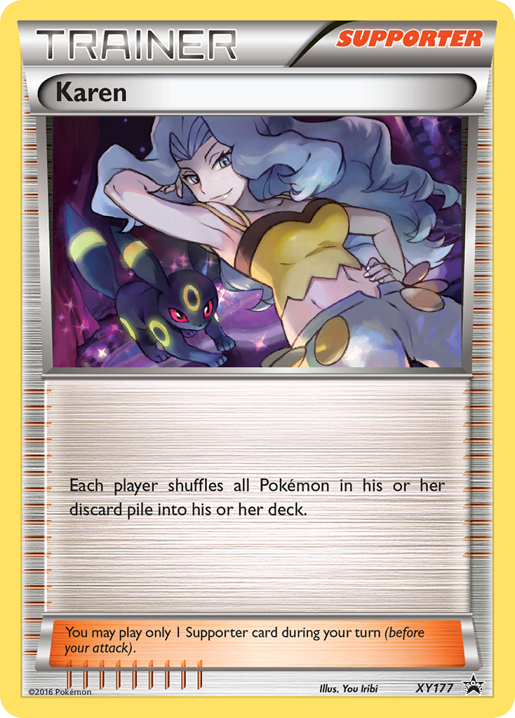 Karen (XY177) [XY: Black Star Promos] | Galaxy Games LLC