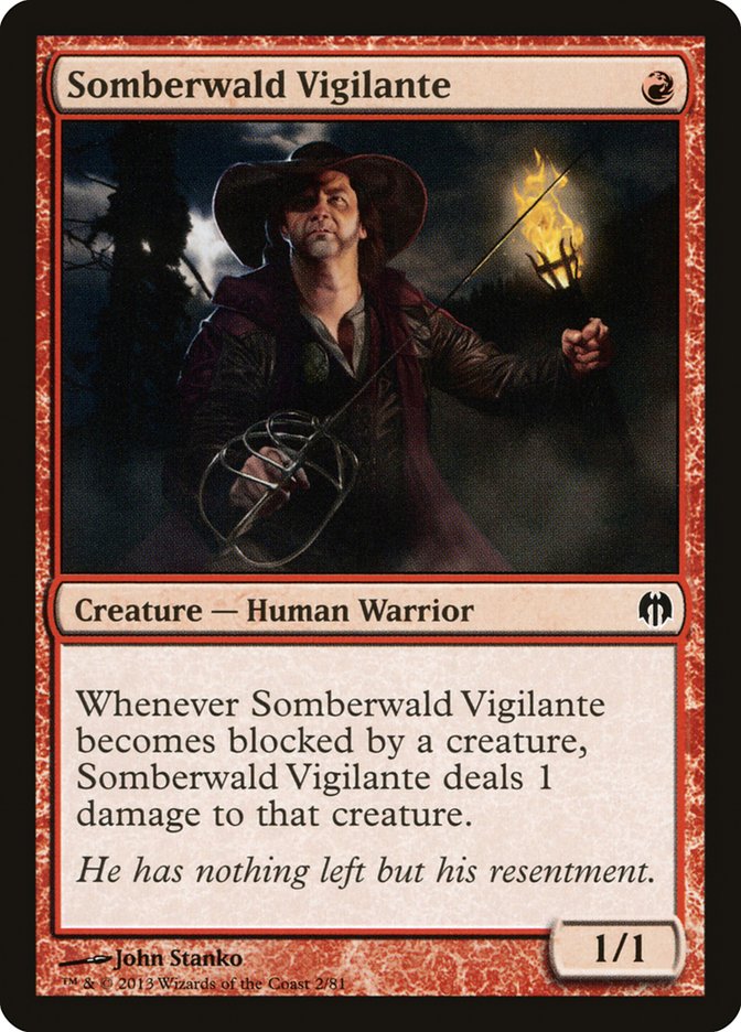 Somberwald Vigilante [Duel Decks: Heroes vs. Monsters] | Galaxy Games LLC