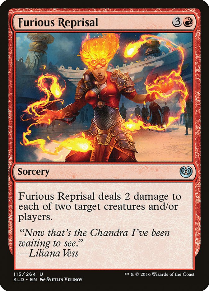 Furious Reprisal [Kaladesh] | Galaxy Games LLC