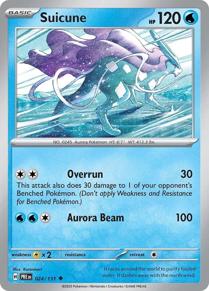 Suicune (024/131) [Scarlet & Violet: Prismatic Evolutions] | Galaxy Games LLC