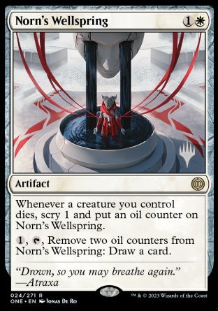 Norn's Wellspring (Promo Pack) [Phyrexia: All Will Be One Promos] | Galaxy Games LLC