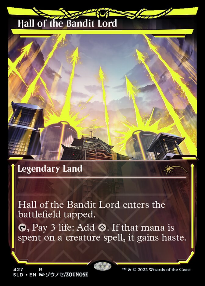 Hall of the Bandit Lord (Neon Ink Yellow) [Secret Lair Drop Series] | Galaxy Games LLC