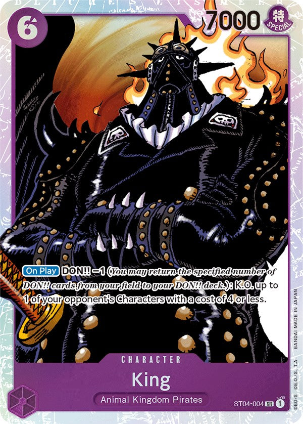 King [Starter Deck: Animal Kingdom Pirates] | Galaxy Games LLC