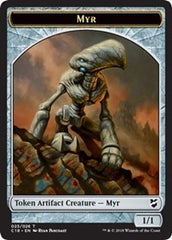 Myr (023) // Thopter (025) Double-Sided Token [Commander 2018 Tokens] | Galaxy Games LLC