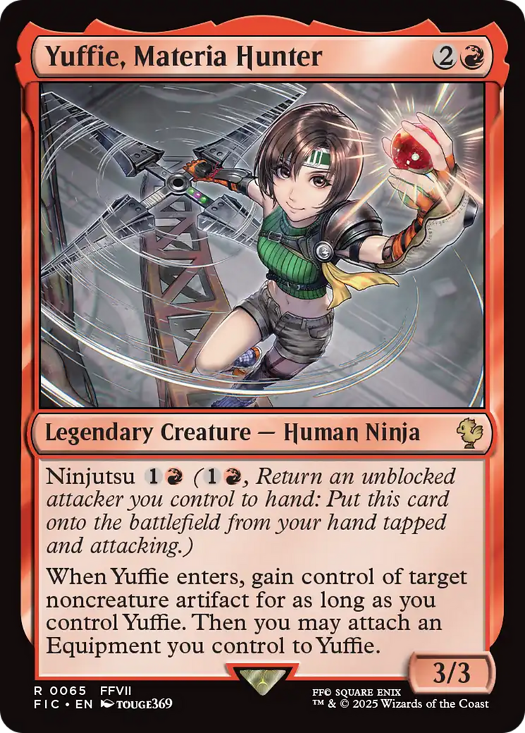 Yuffie, Materia Hunter [FINAL FANTASY Commander] | Galaxy Games LLC
