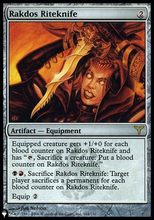 Rakdos Riteknife [The List] | Galaxy Games LLC