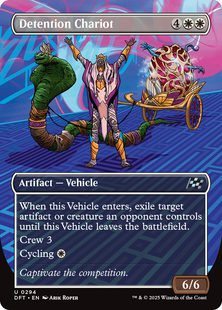 Detention Chariot (Borderless) [Aetherdrift] | Galaxy Games LLC