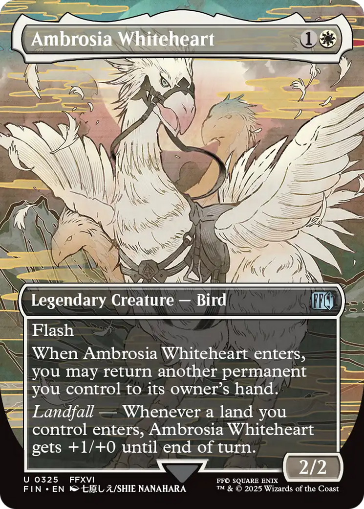 Ambrosia Whiteheart (Borderless) [FINAL FANTASY] | Galaxy Games LLC