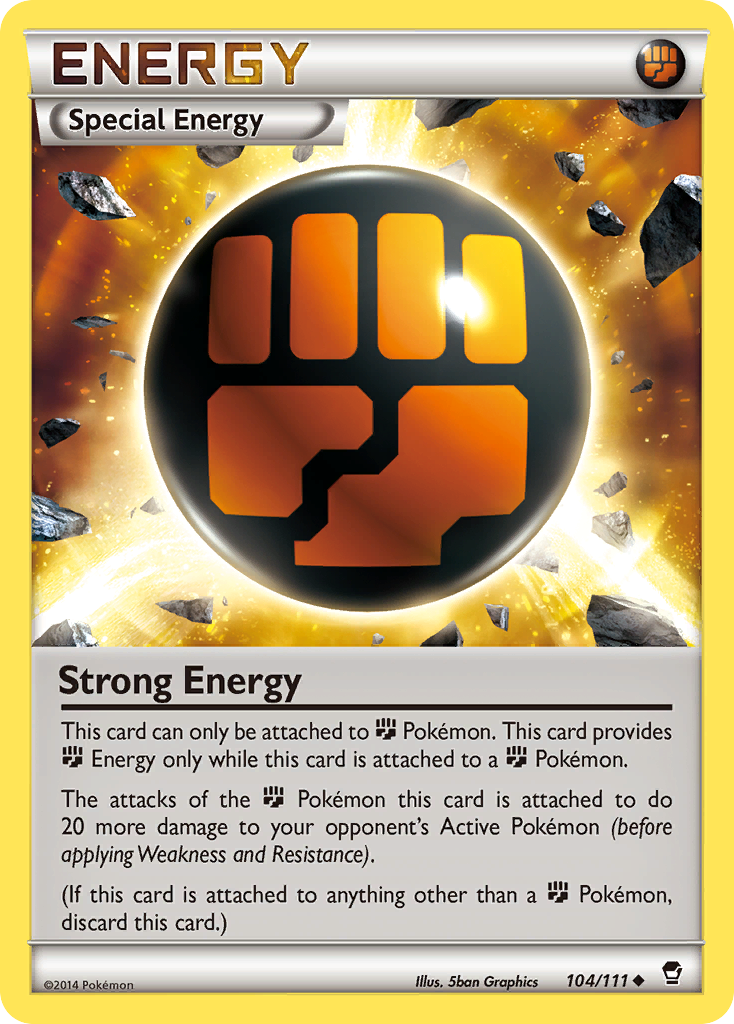 Strong Energy (104/111) [XY: Furious Fists] | Galaxy Games LLC