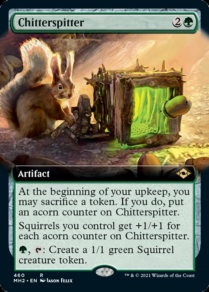 Chitterspitter (Extended Art) [Modern Horizons 2] | Galaxy Games LLC