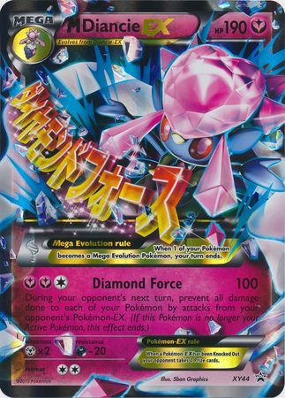 M Diancie EX (XY44) (Jumbo Card) [XY: Black Star Promos] | Galaxy Games LLC