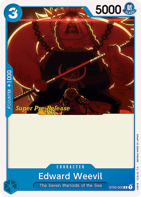 Edward Weevil [Super Pre-Release Starter Deck: The Seven Warlords of the Sea] | Galaxy Games LLC