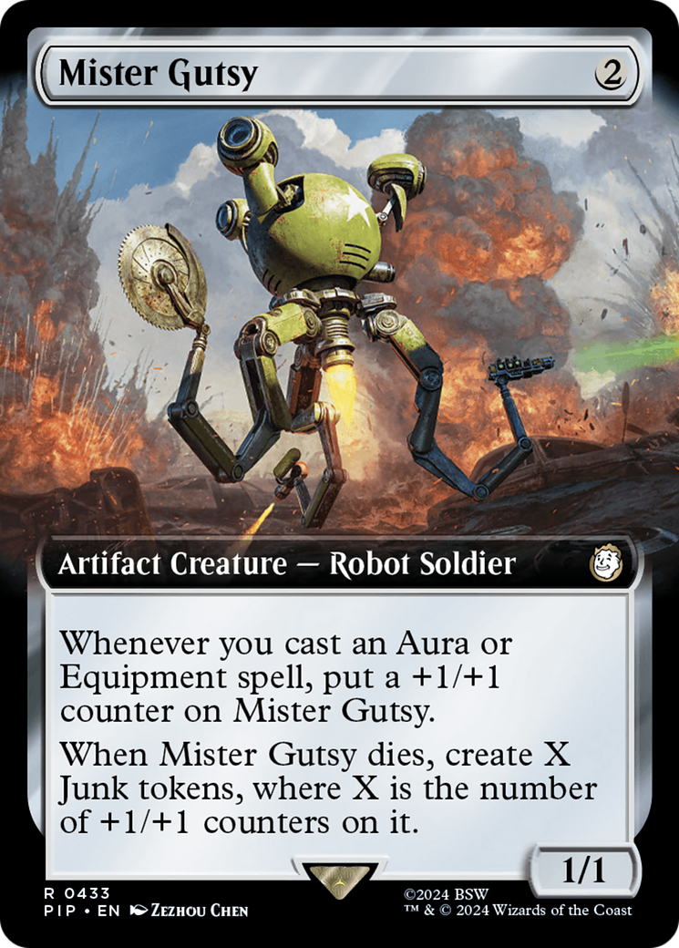 Mister Gutsy (Extended Art) [Fallout] | Galaxy Games LLC